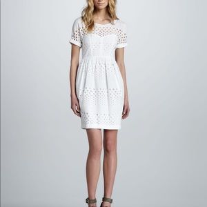 Burberry Brit Eyelet Dress